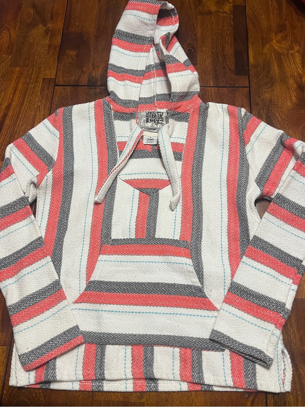 NWOT Original Senior Lopez Baja Cotton Hoodie size Small